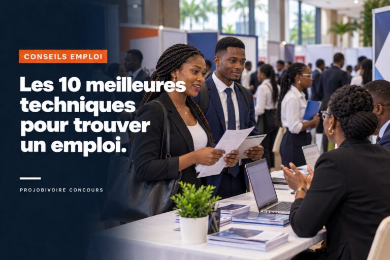 Les 10 meilleures techniques pour trouver un emploi