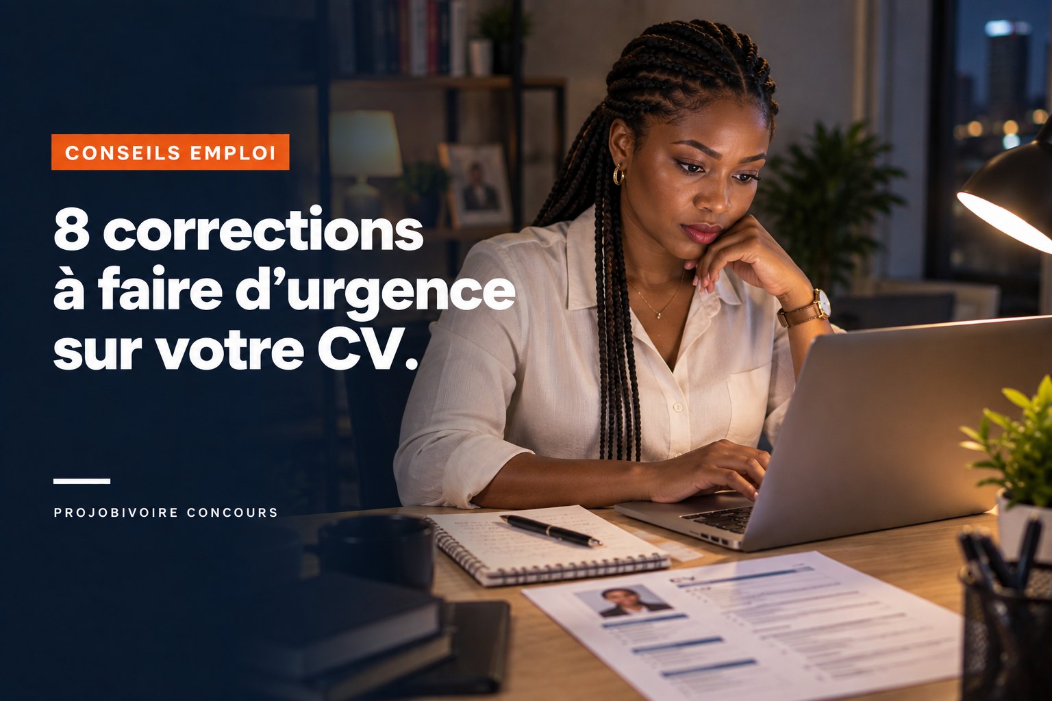 8 corrections à faire d’urgence sur votre CV