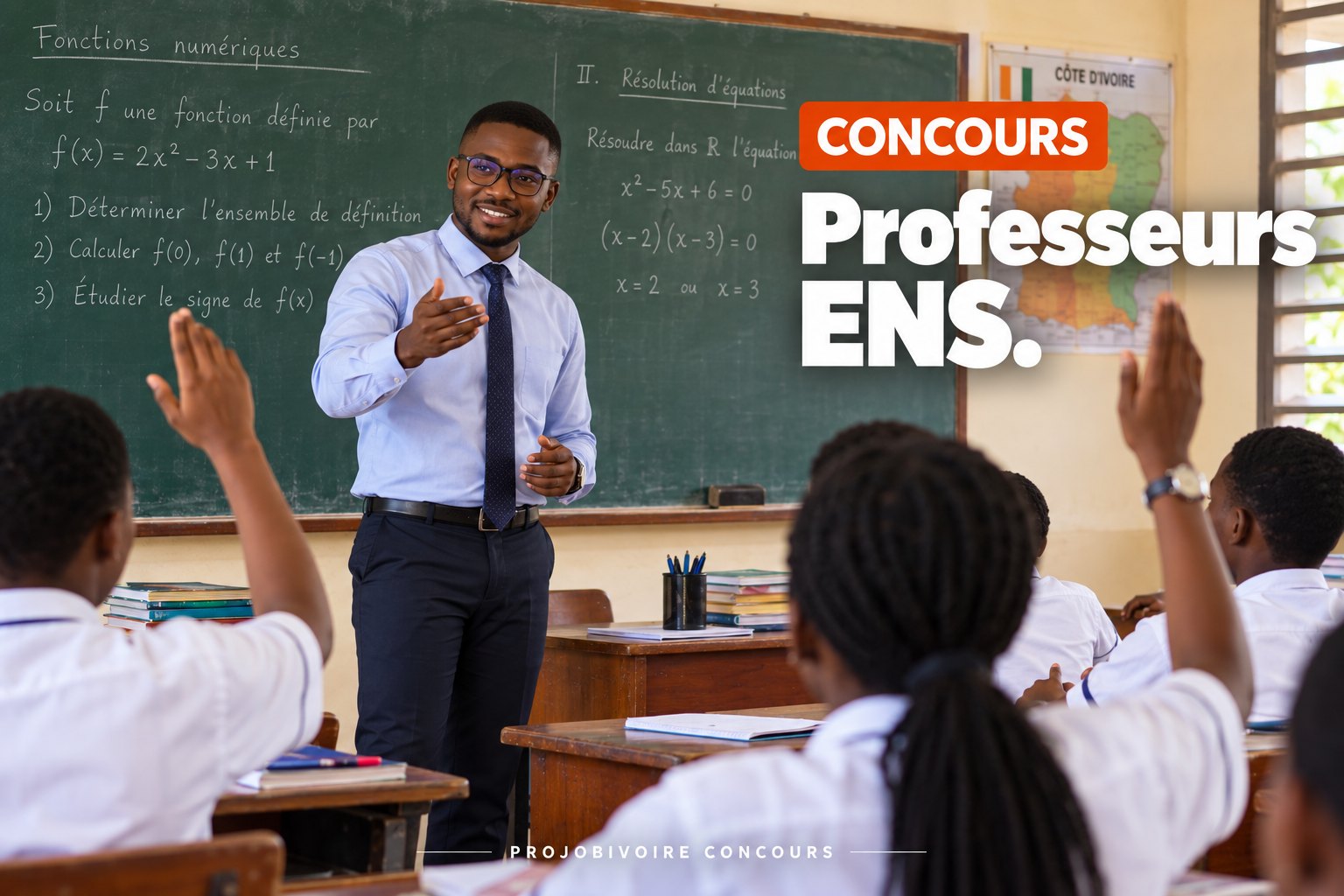 Concours ENS Abidjan : professeurs de lycée et de collège