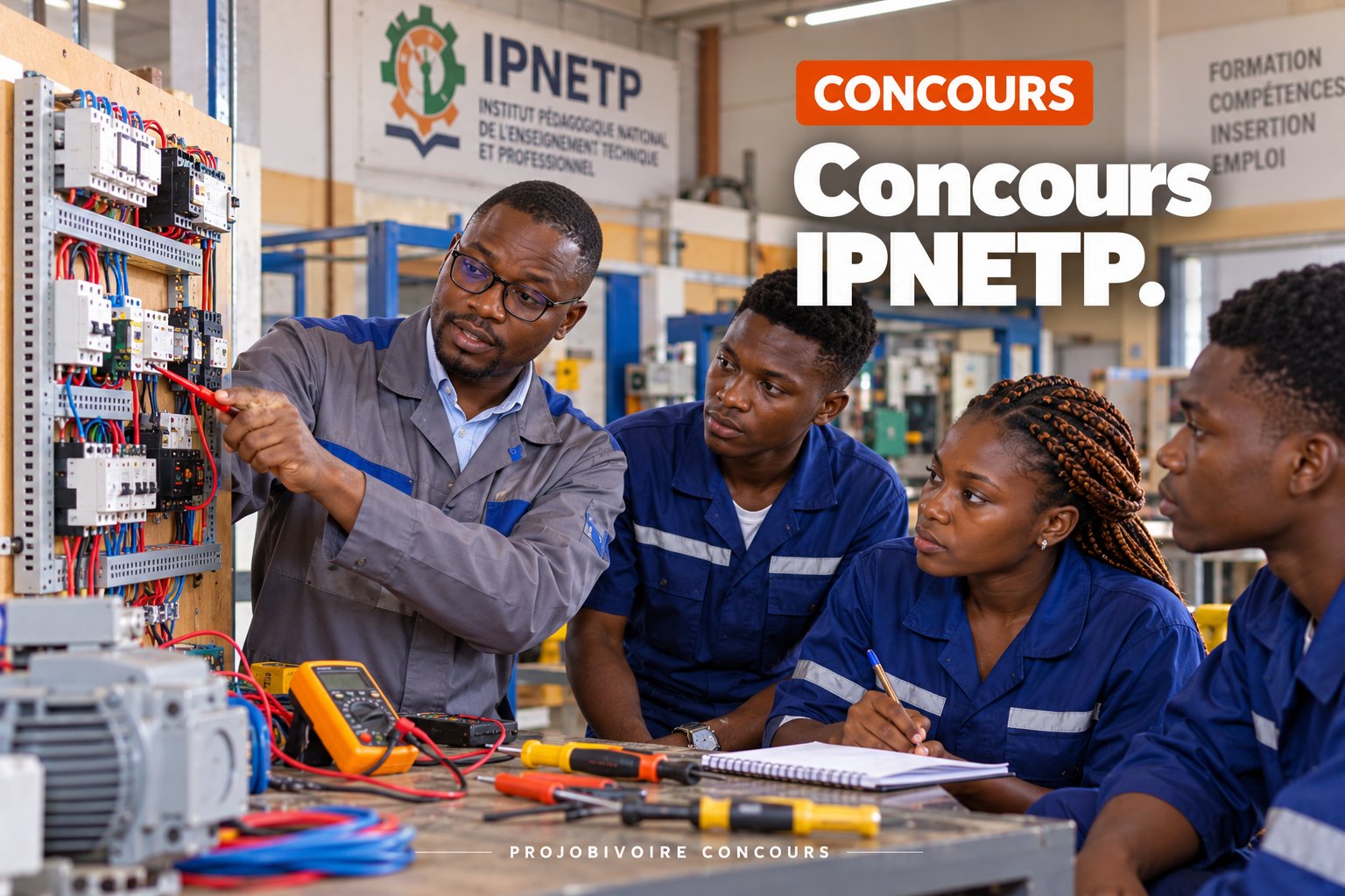 Concours IPNETP : professeurs et instructeurs du technique