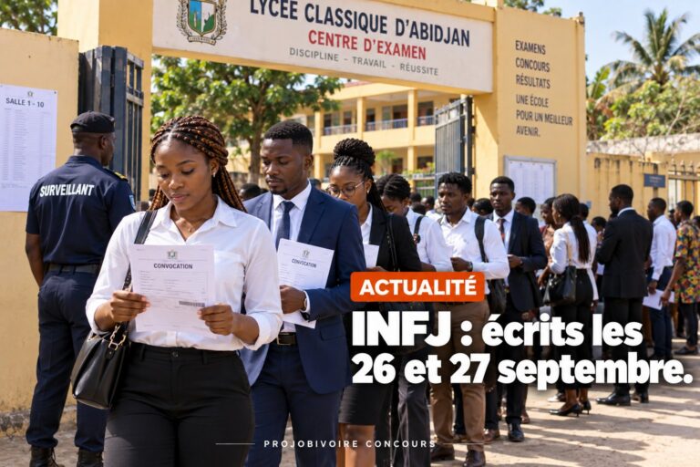 INFJ : écrits les 26 et 27 septembre