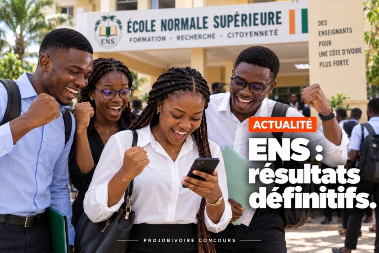 ENS : résultats définitifs