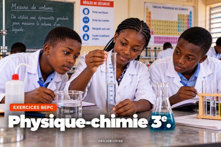 Physique-chimie 3e