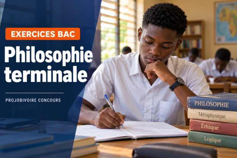Exercices bac : Philosophie terminale
