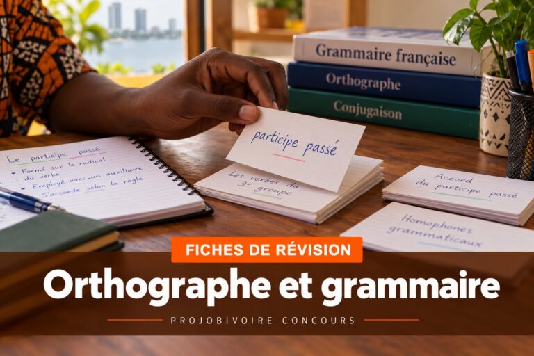 Fiches de révision : Orthographe et grammaire
