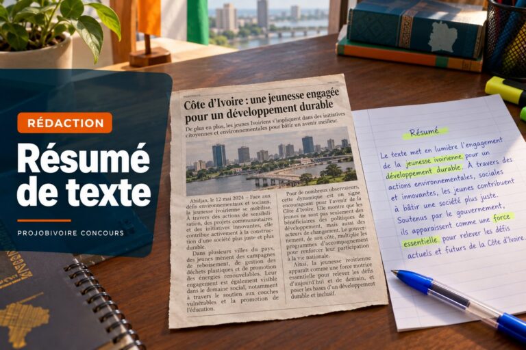 Rédaction : Résumé de texte