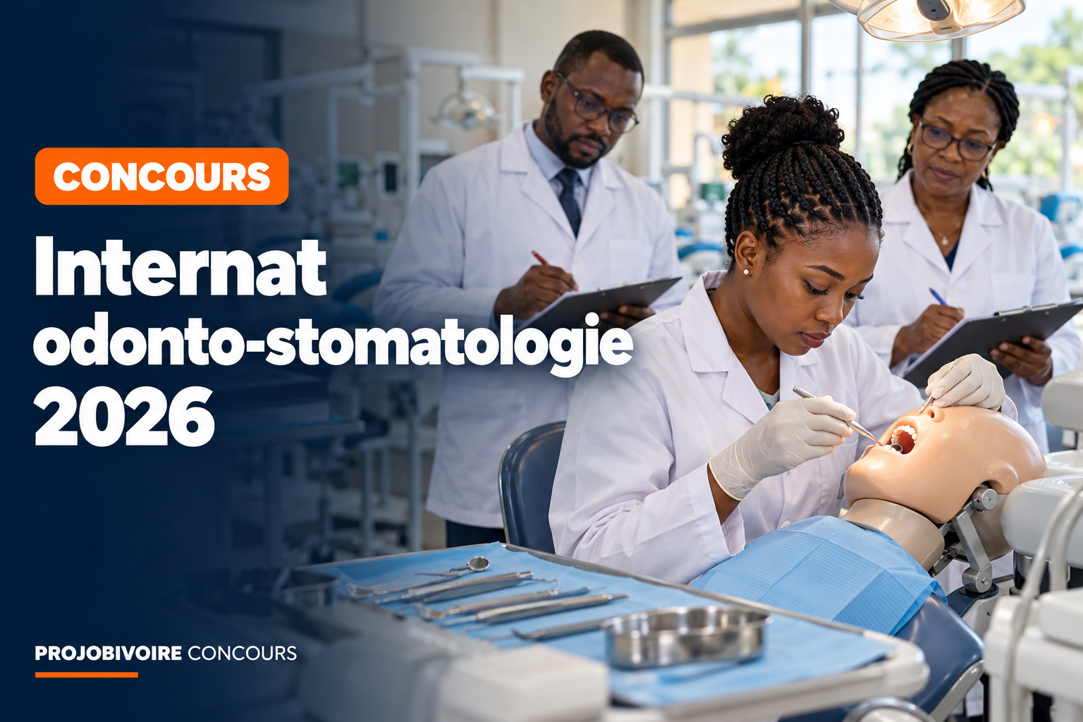 Concours d’internat en odonto-stomatologie 2026