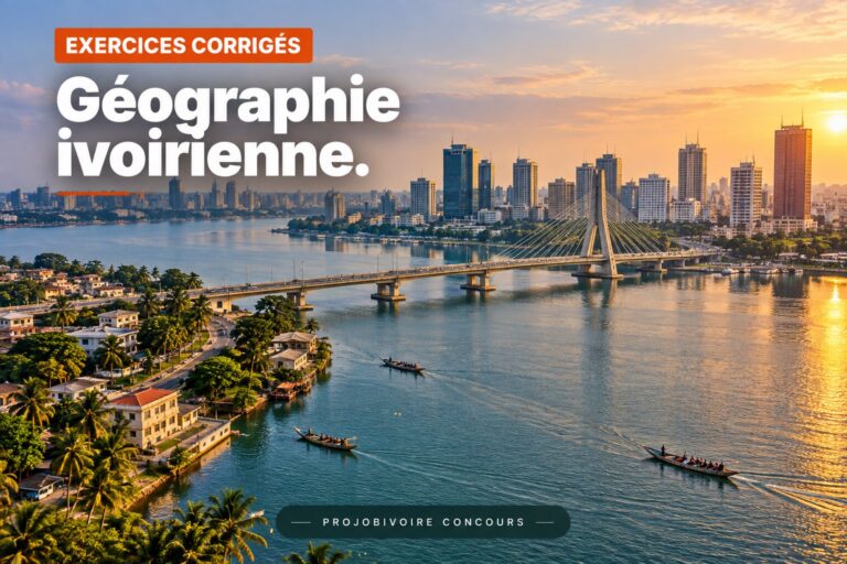 QCM corrigés : Géographie ivoirienne