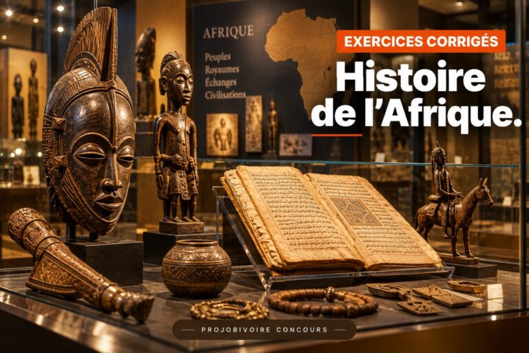 QCM corrigés : Histoire de l’Afrique