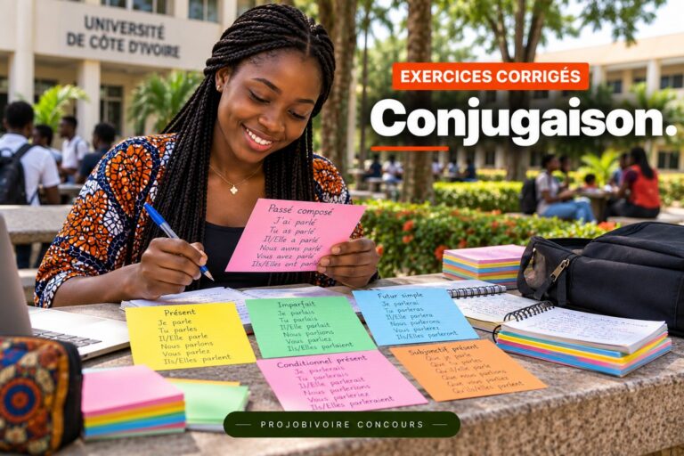 QCM corrigés : Conjugaison