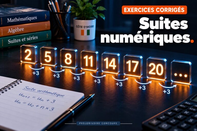 QCM corrigés : Suites numériques