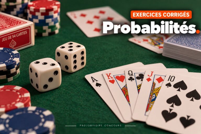 QCM corrigés : Probabilités