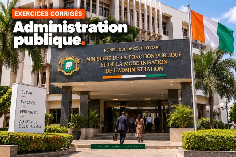 QCM corrigés : Administration publique