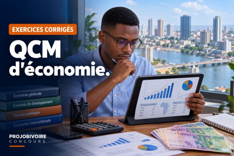 QCM d’économie corrigés