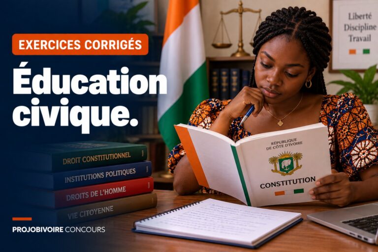 QCM d’éducation civique corrigés
