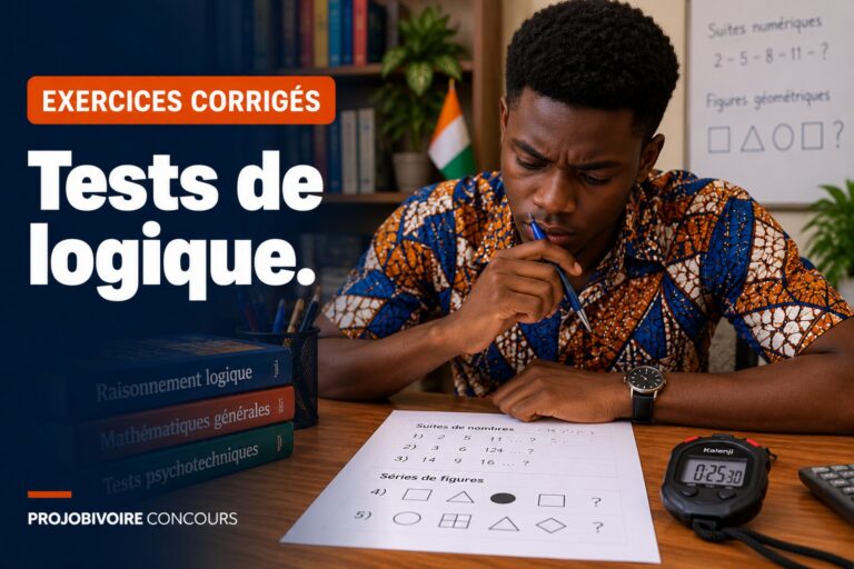 Tests de logique corrigés