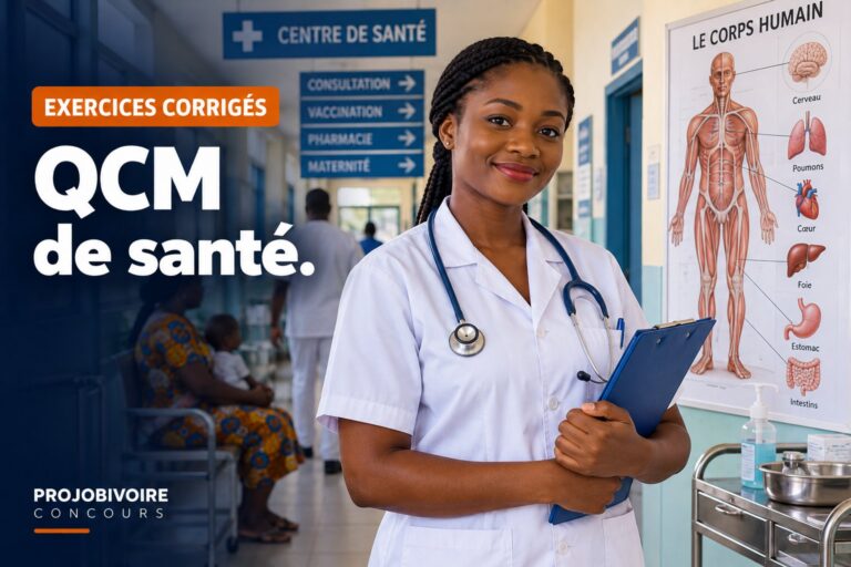QCM de santé corrigés