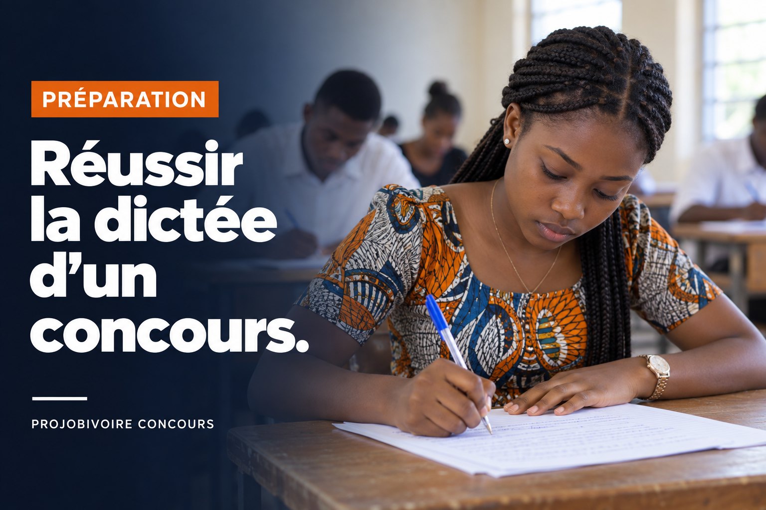 Réussir la dictée d’un concours : méthode et fautes à éviter
