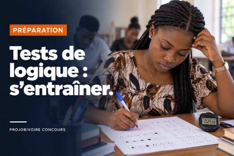 Tests de logique et psychotechniques : s’entraîner pour les concours
