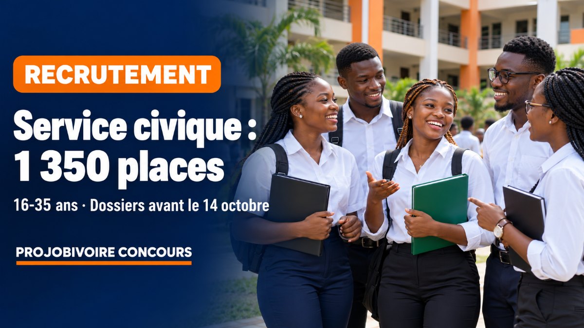 Service civique : 1 350 places, candidatures jusqu’au 14 octobre